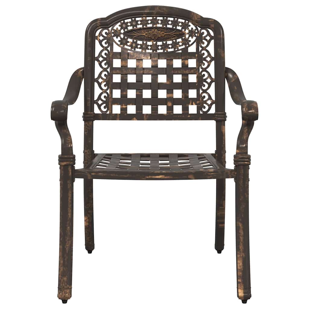 Have Stol 2 stk. Bronze Aluminium