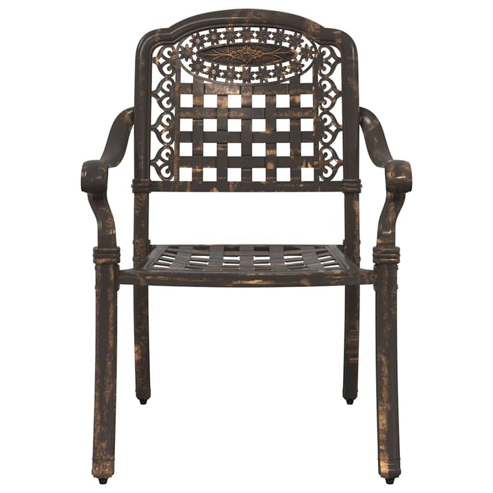 Have Stol 2 stk. Bronze Aluminium