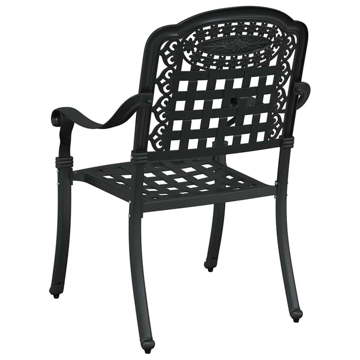 Have Stol 2 stk. Sort Aluminium