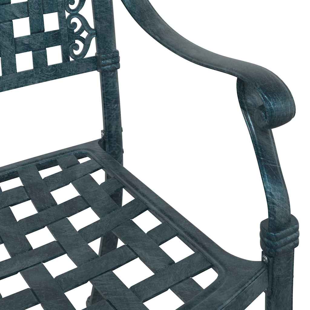 Have Stol 2 pcs Grøn 55 x 56,5 x 91cm Aluminium