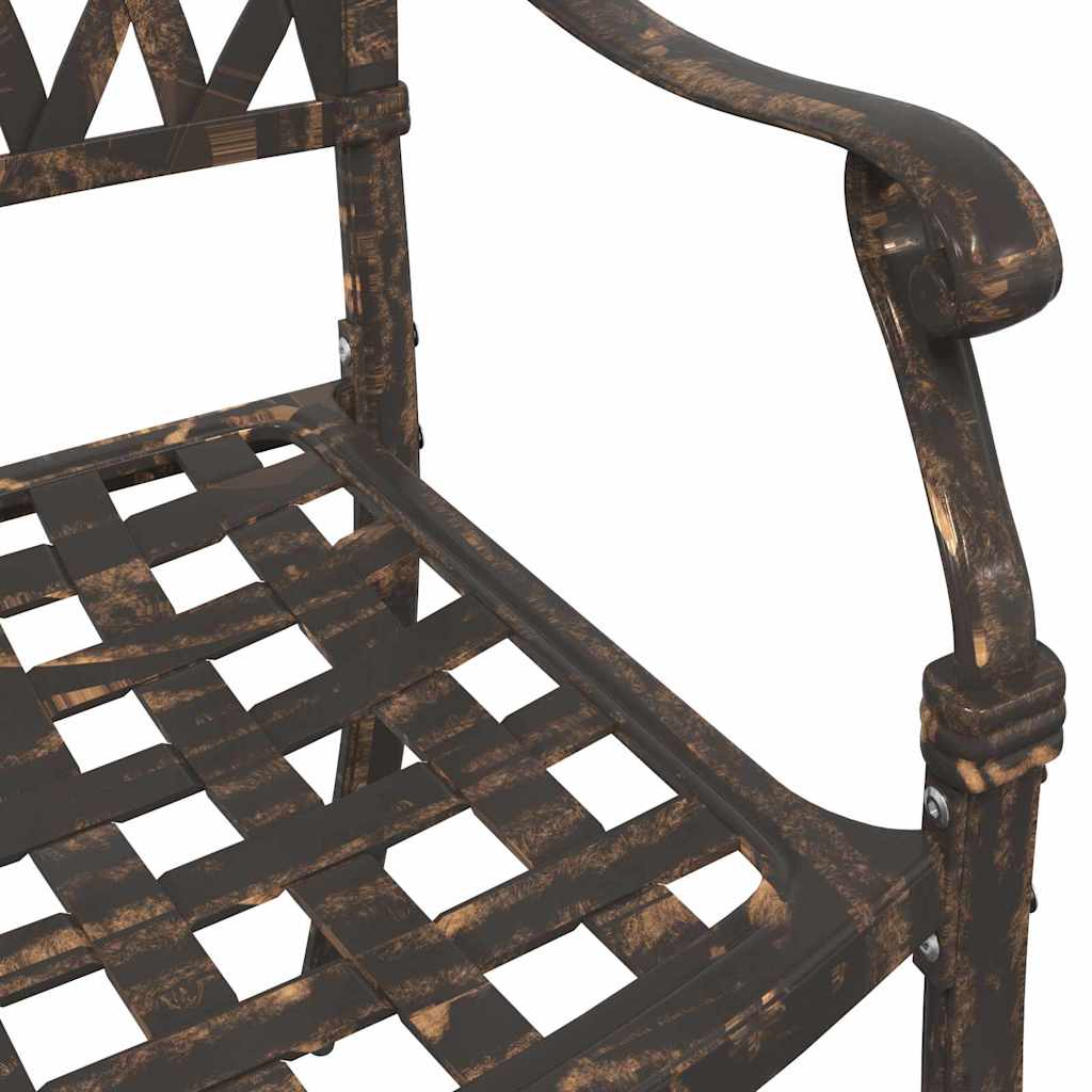 Have Stol 2 stk. Bronze Aluminium