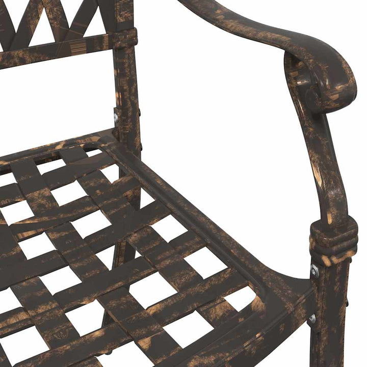 Have Stol 2 stk. Bronze Aluminium