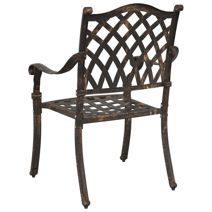 Have Stol 2 stk. Bronze Aluminium