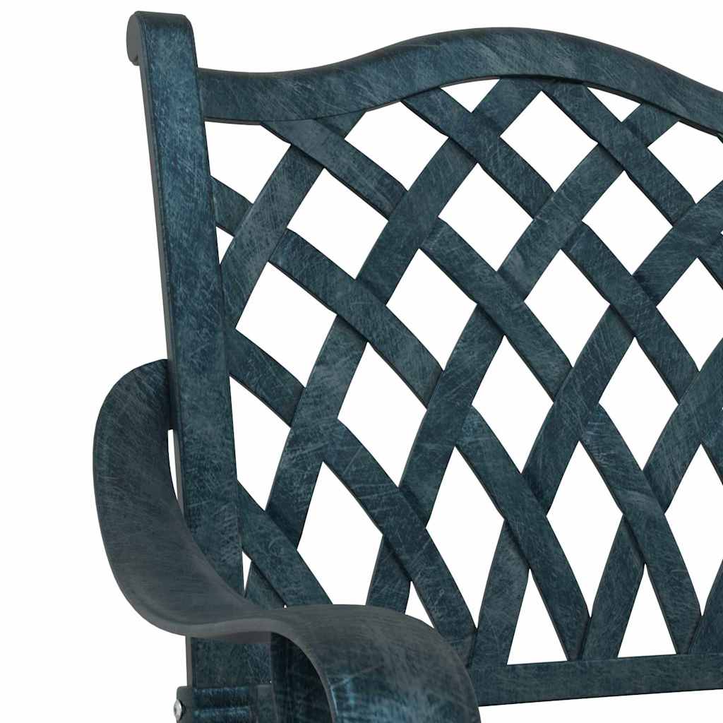 Have Stol 2 pcs Grøn 56 x 55 x 92,5 cm Aluminium