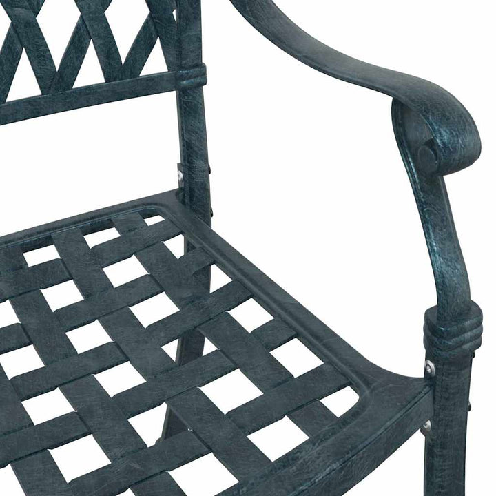 Have Stol 2 pcs Grøn 56 x 55 x 92,5 cm Aluminium