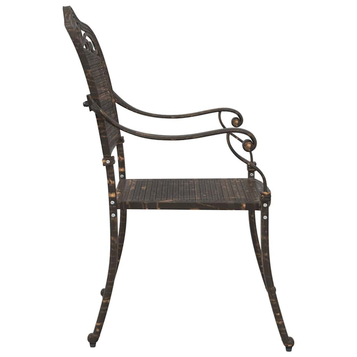 Have Stol 2 stk. Bronze Aluminium