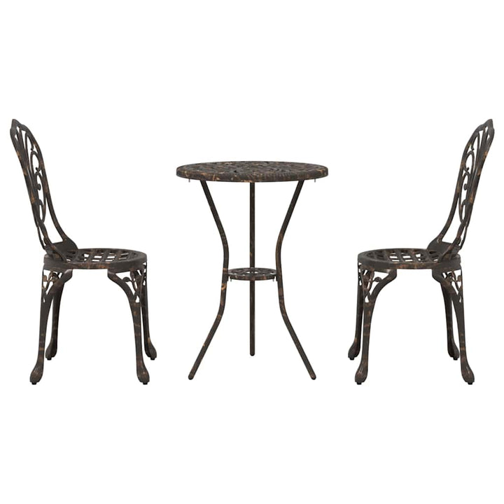 Have Bistro Sæt 3 stk. Bronze Aluminium