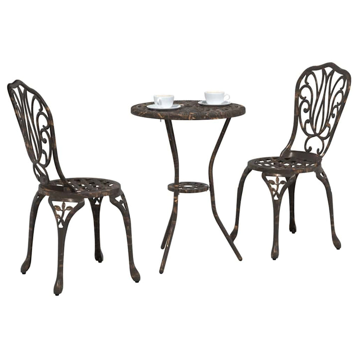 Have Bistro Sæt 3 stk. Bronze Aluminium