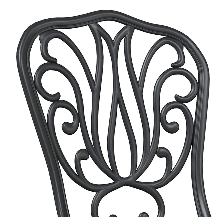 Have Bistro Sæt 3 pcs Sort Aluminium