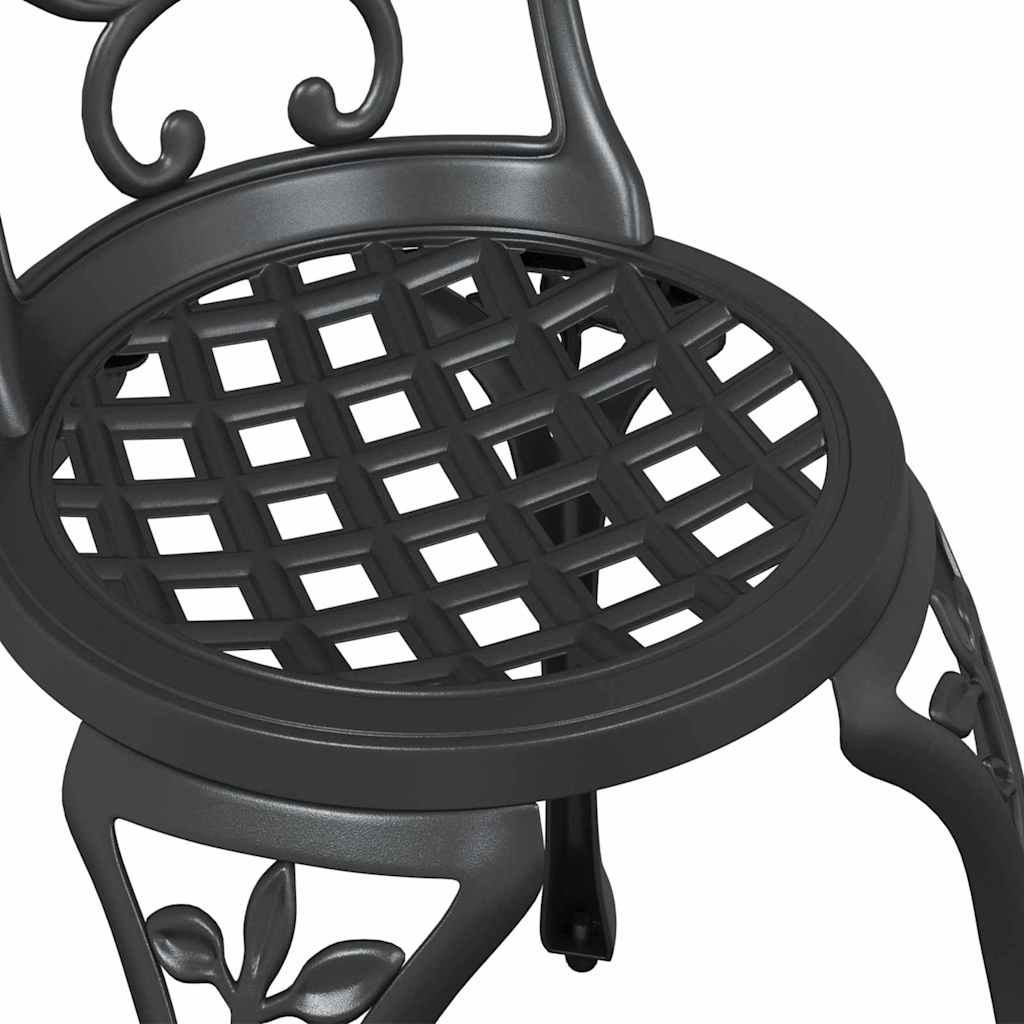 Have Bistro Sæt 3 pcs Sort Aluminium