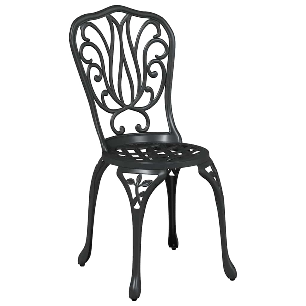Have Bistro Sæt 3 pcs Sort Aluminium