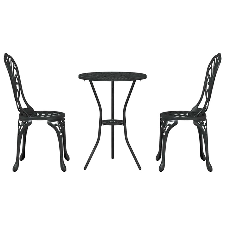 Have Bistro Sæt 3 pcs Sort Aluminium