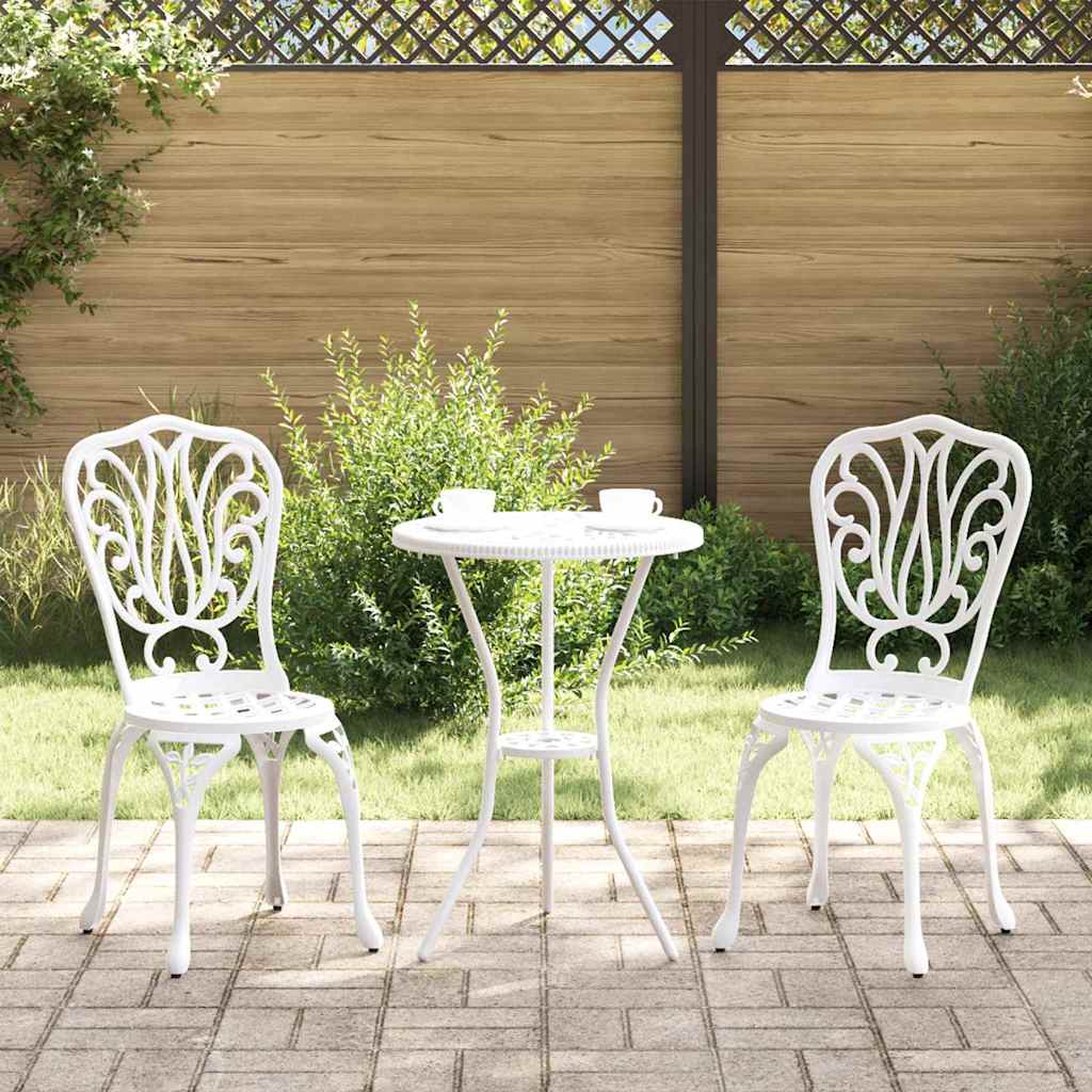 Have Bistro Sæt 3 pcs Hvid Aluminium