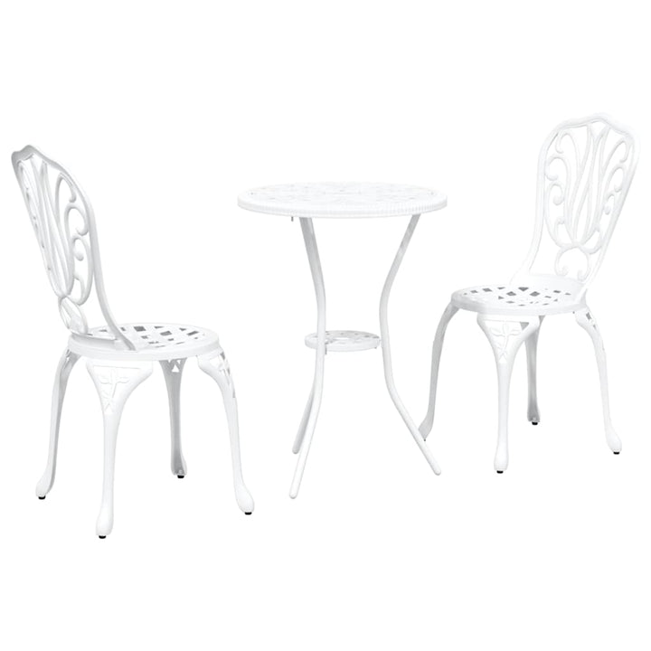 Have Bistro Sæt 3 pcs Hvid Aluminium
