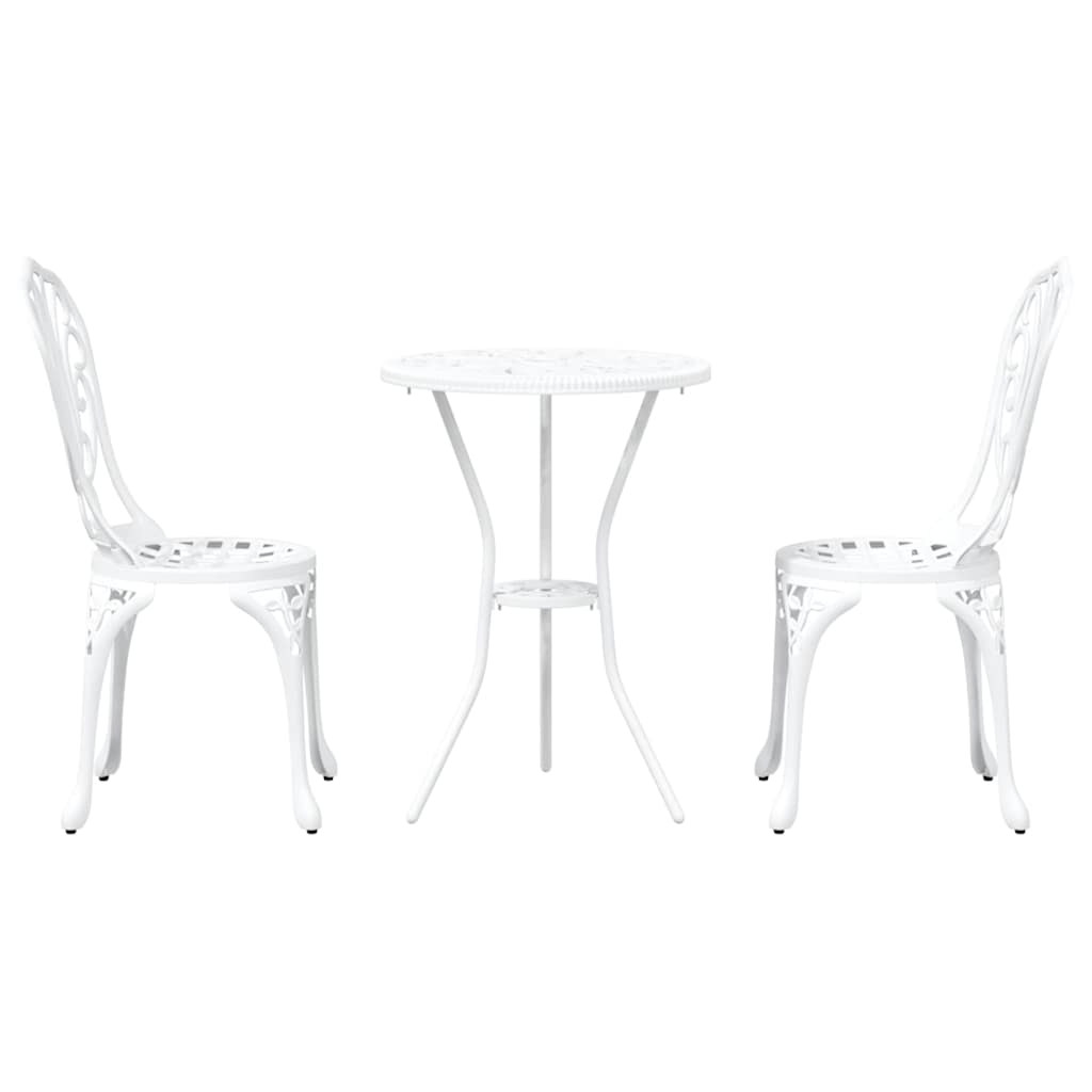 Have Bistro Sæt 3 pcs Hvid Aluminium