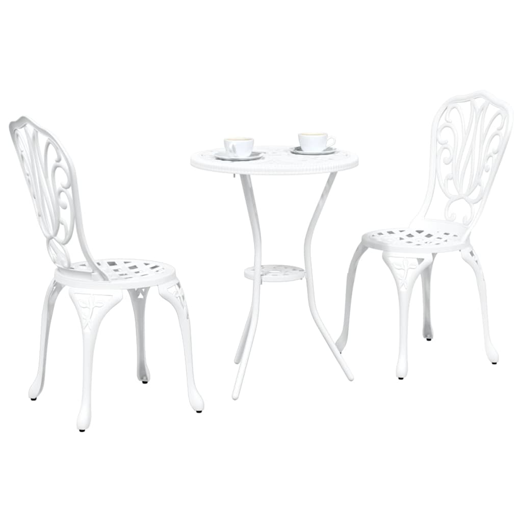 Have Bistro Sæt 3 pcs Hvid Aluminium