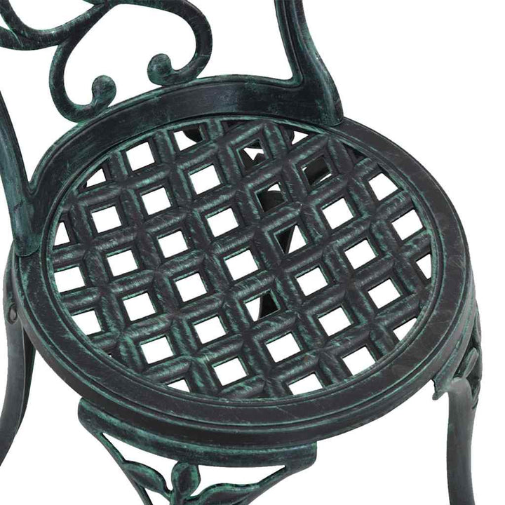 Have Bistro Sæt 3 pcs Grøn Aluminium