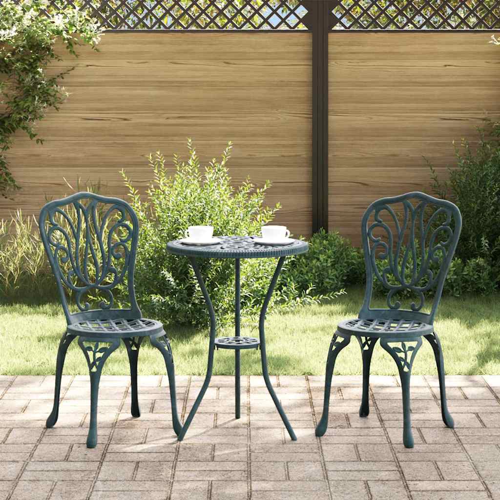 Have Bistro Sæt 3 pcs Grøn Aluminium