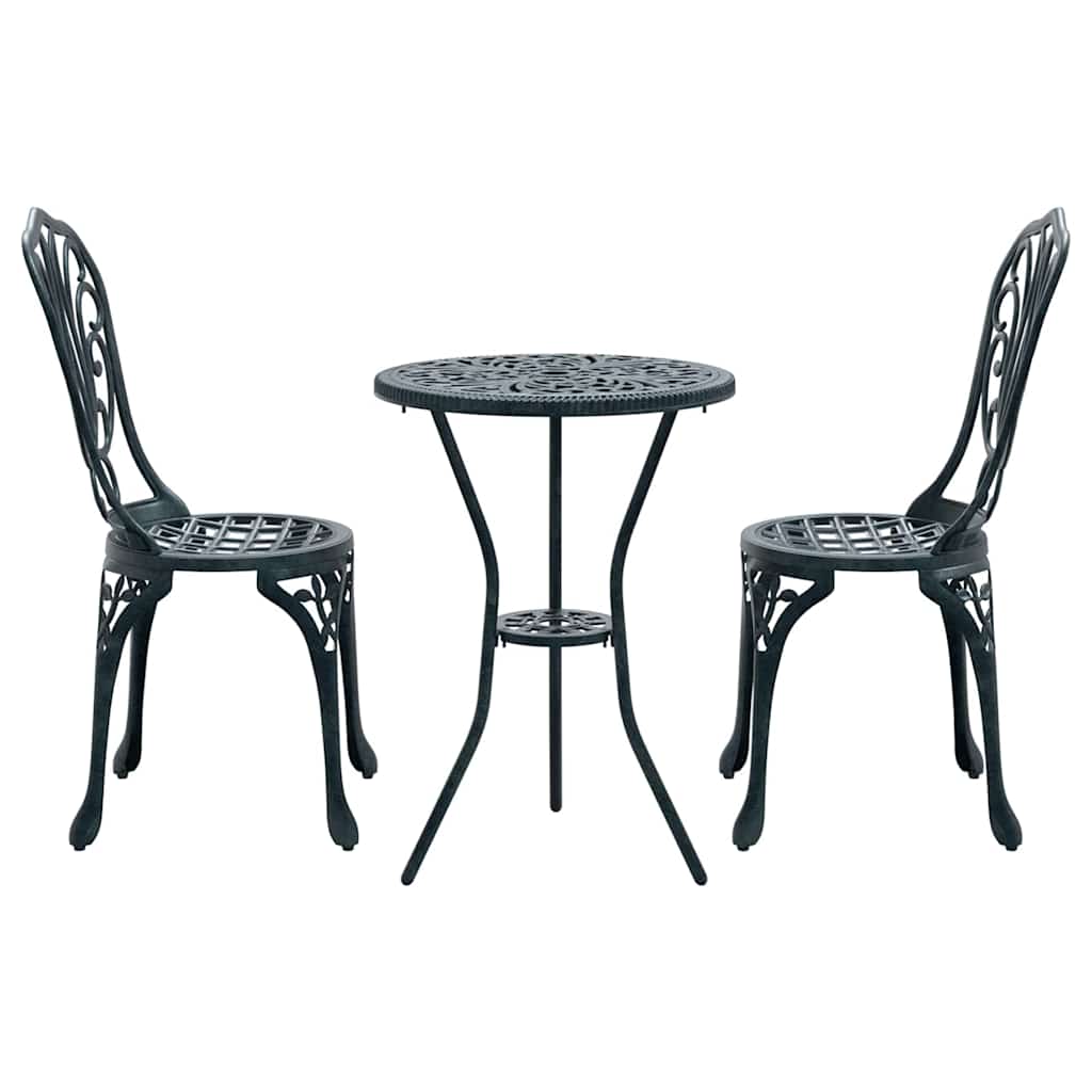 Have Bistro Sæt 3 pcs Grøn Aluminium