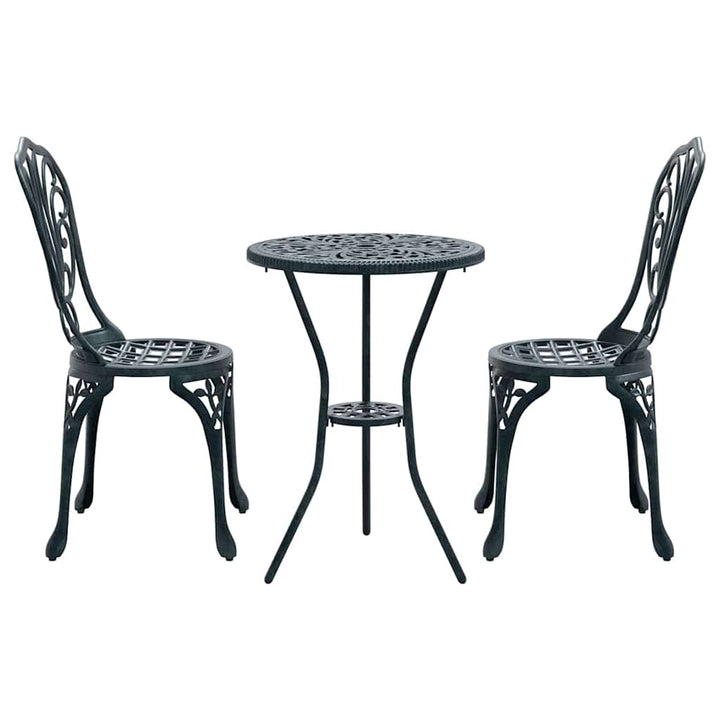 Have Bistro Sæt 3 pcs Grøn Aluminium