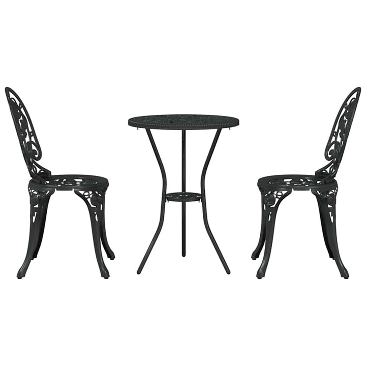 Have Bistro Sæt 3 stk. Sort Aluminium