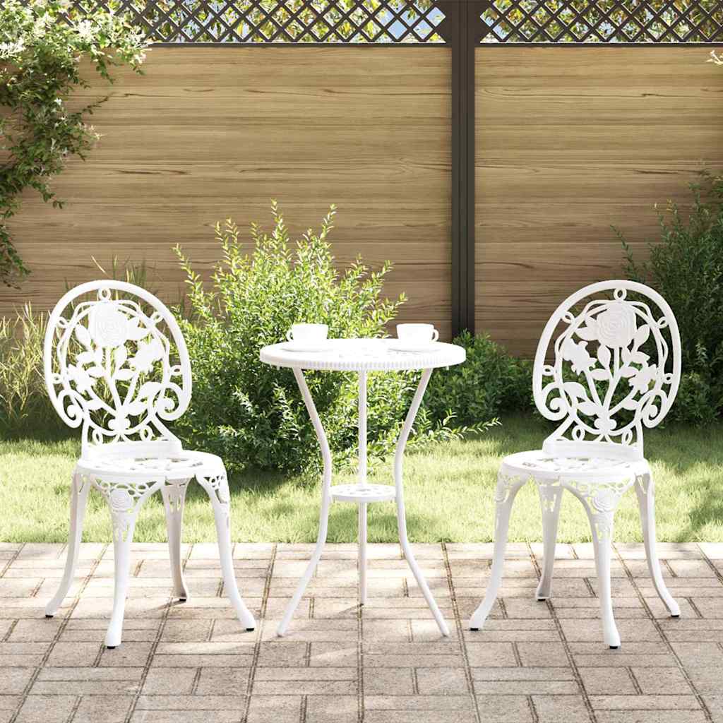 Have Bistro Sæt 3 pcs Hvid Aluminium