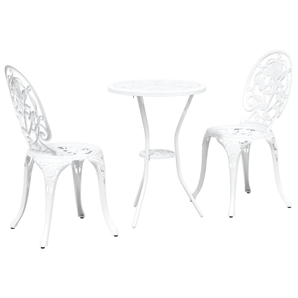 Have Bistro Sæt 3 pcs Hvid Aluminium