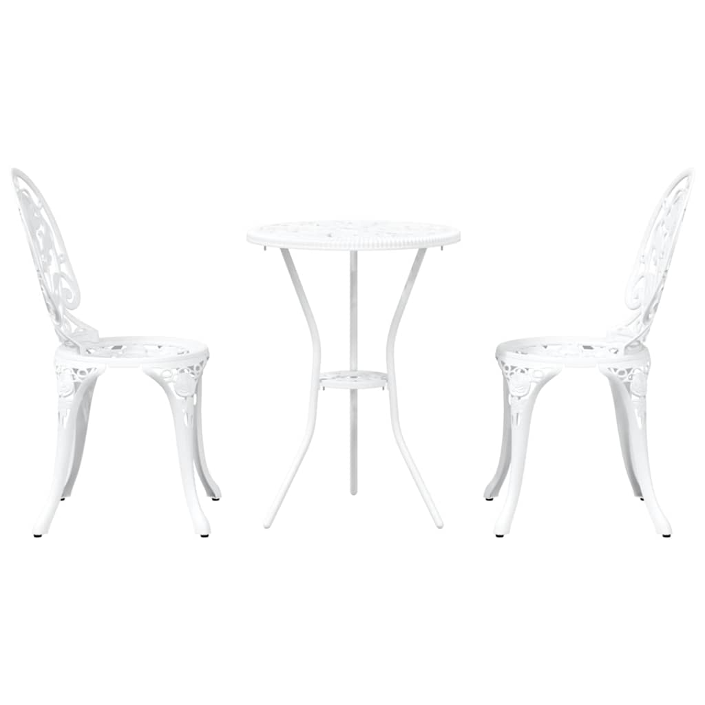Have Bistro Sæt 3 pcs Hvid Aluminium