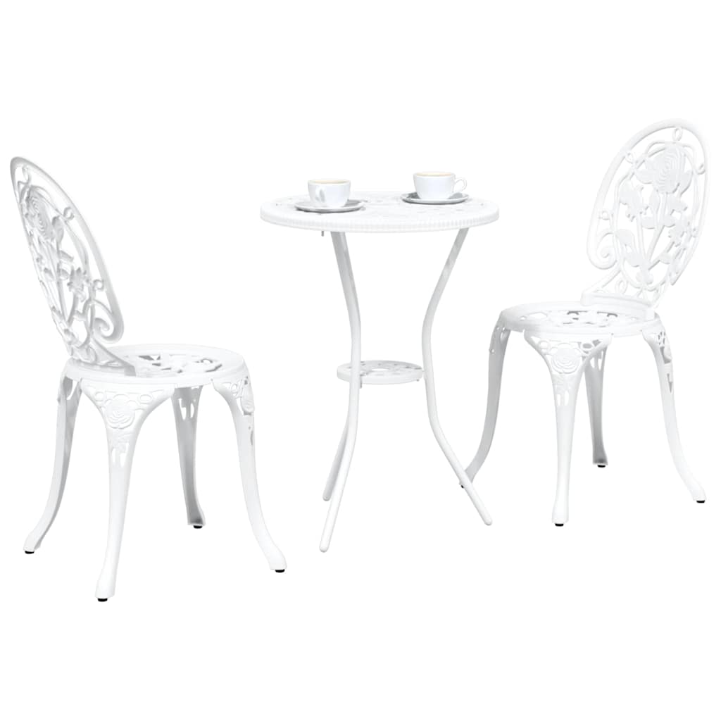 Have Bistro Sæt 3 pcs Hvid Aluminium