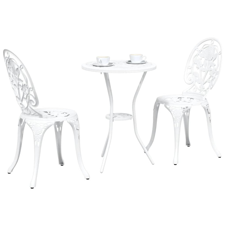 Have Bistro Sæt 3 pcs Hvid Aluminium