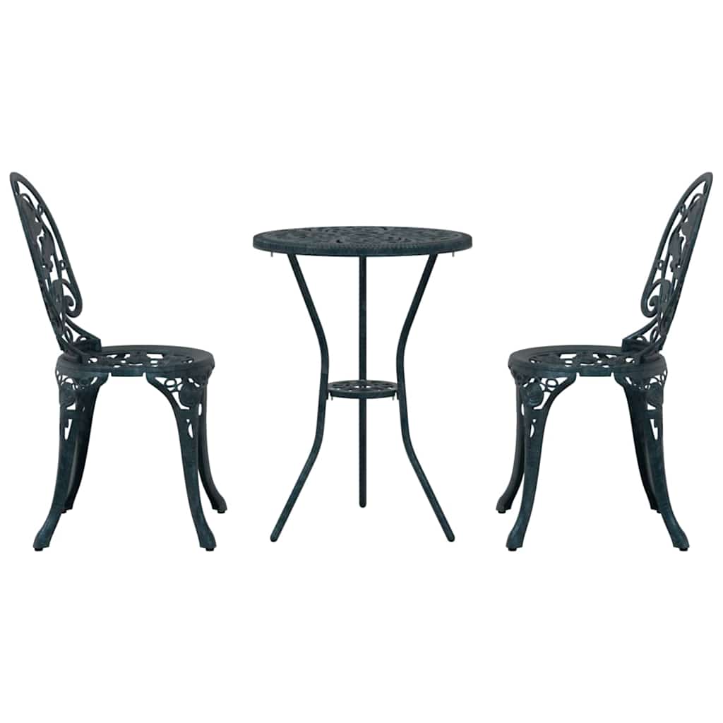 Have Bistro Sæt 3 stk. Grøn Aluminium