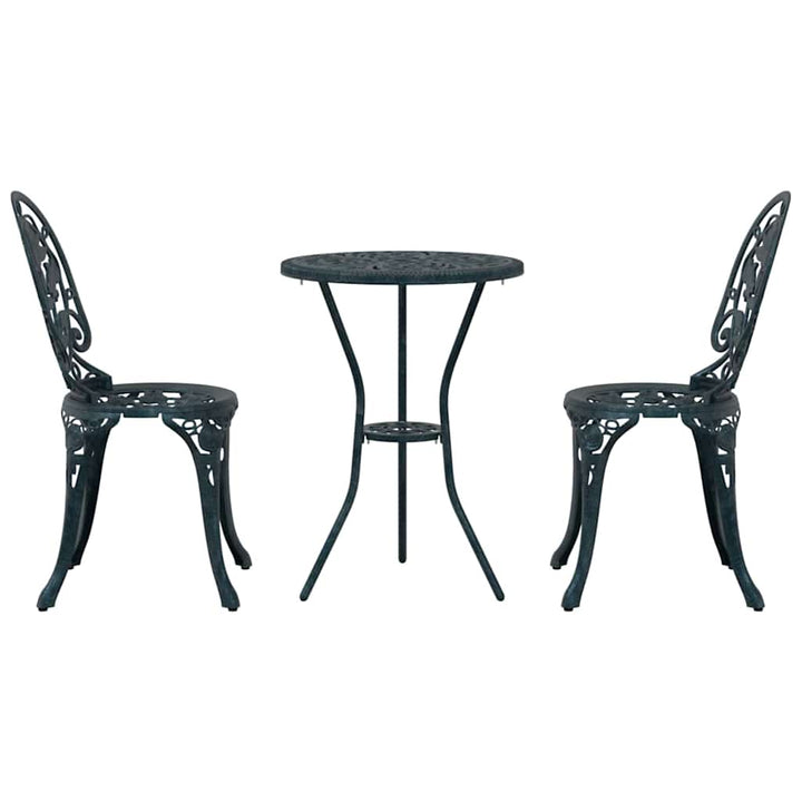 Have Bistro Sæt 3 stk. Grøn Aluminium
