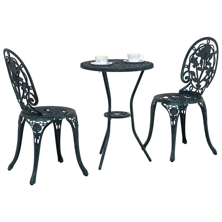 Have Bistro Sæt 3 stk. Grøn Aluminium