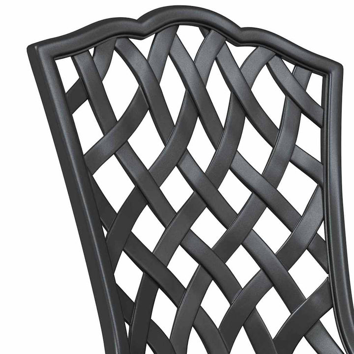Have Bistro Sæt 3 pcs Sort Aluminium