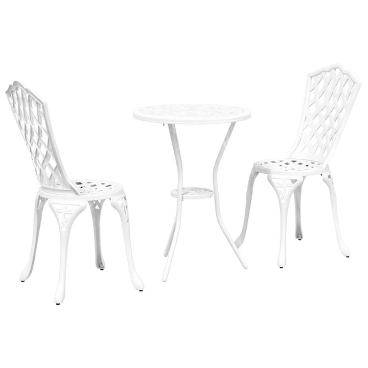 Have Bistro Sæt 3 stk. Hvid Aluminium