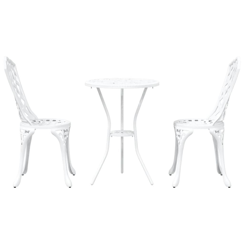 Have Bistro Sæt 3 stk. Hvid Aluminium