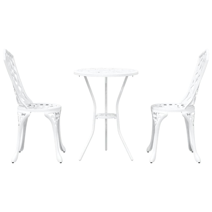 Have Bistro Sæt 3 stk. Hvid Aluminium