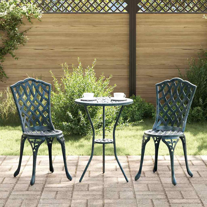 Have Bistro Sæt 3 pcs Grøn Aluminium