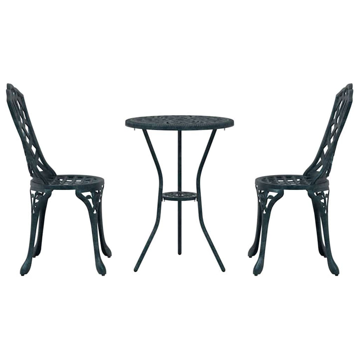 Have Bistro Sæt 3 pcs Grøn Aluminium