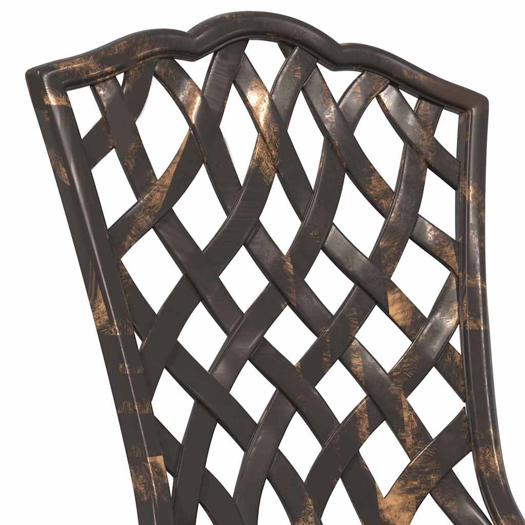 Have Stol 2 pcs Bronze 39 x 40 x 87cm Aluminium