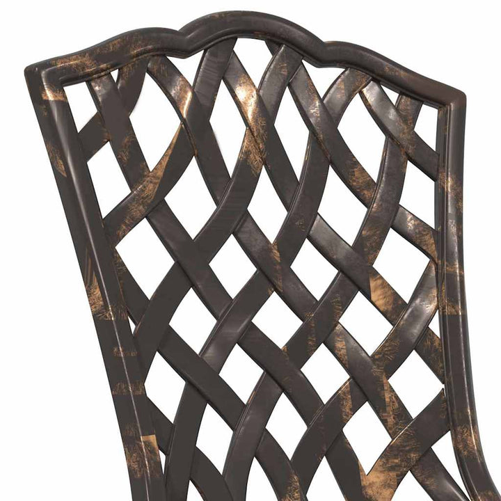 Have Stol 2 pcs Bronze 39 x 40 x 87cm Aluminium