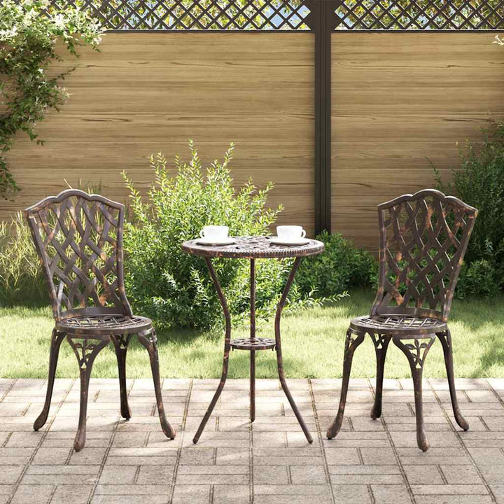 Have Stol 2 pcs Bronze 39 x 40 x 87cm Aluminium