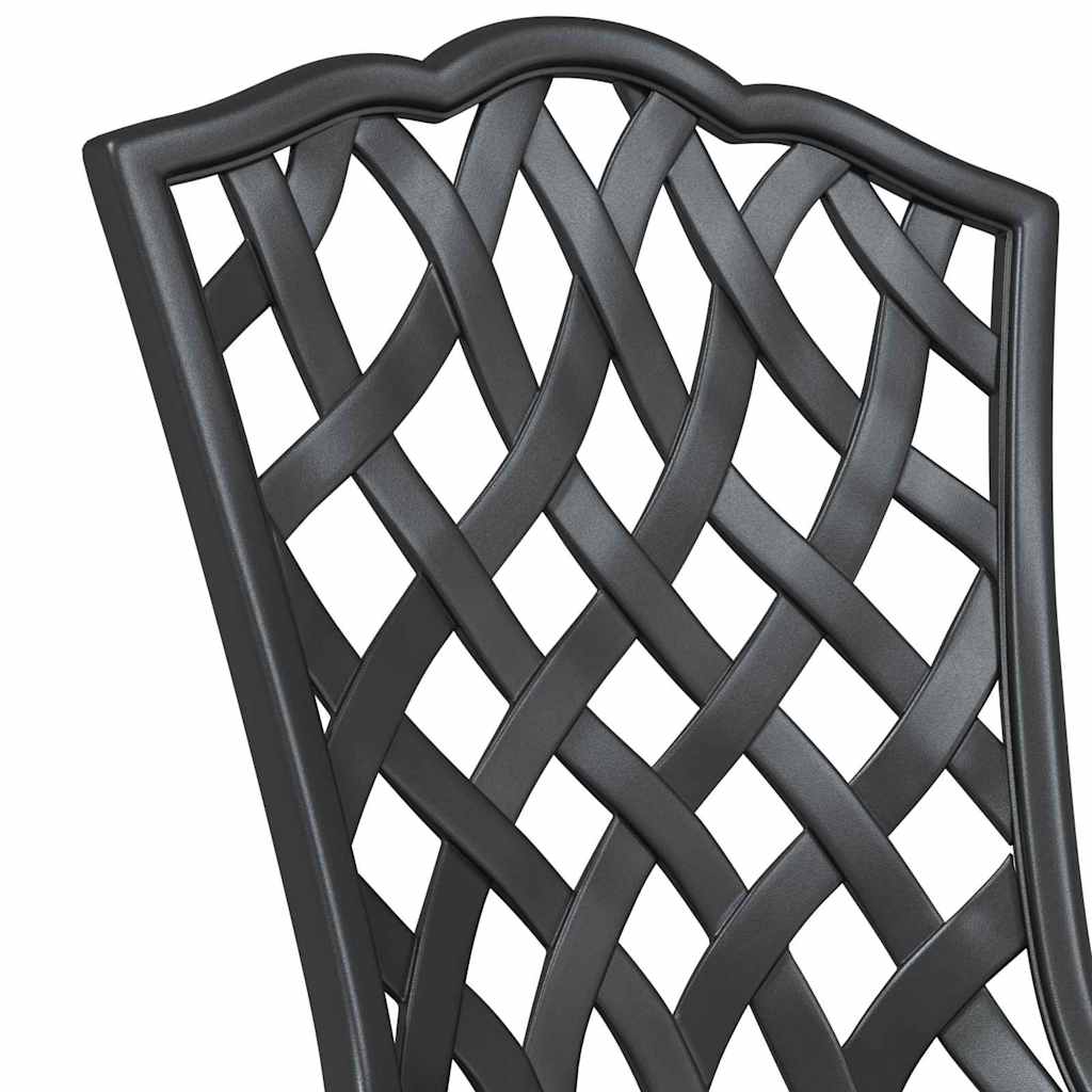 Have Stol 2 pcs Sort 39 x 40 x 87cm Aluminium