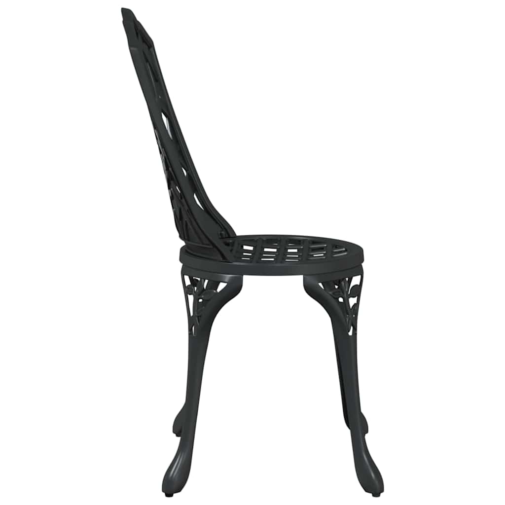 Have Stol 2 pcs Sort 39 x 40 x 87cm Aluminium
