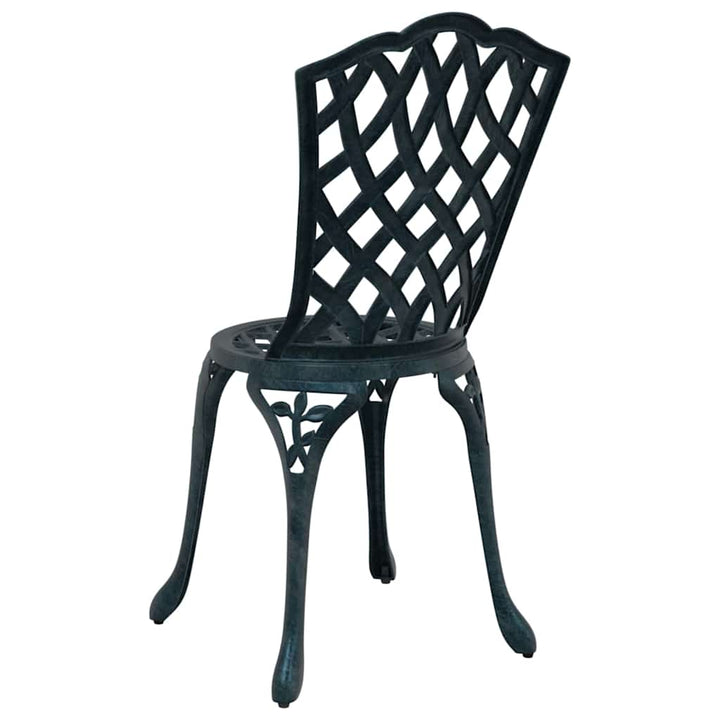 Have Stol 2 stk. Grøn Aluminium
