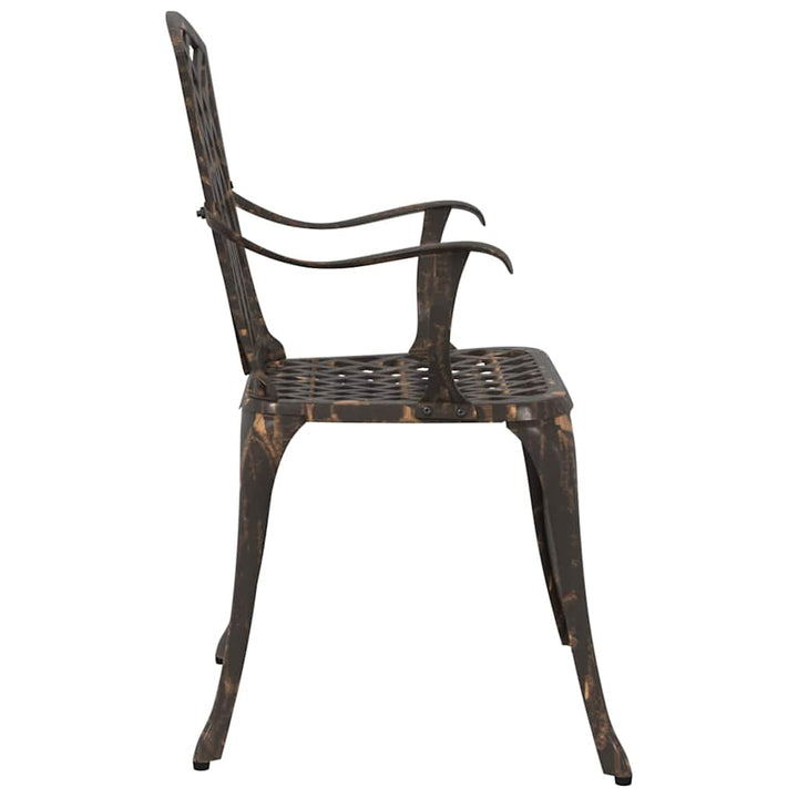 Have Stol 2 stk. Bronze Aluminium