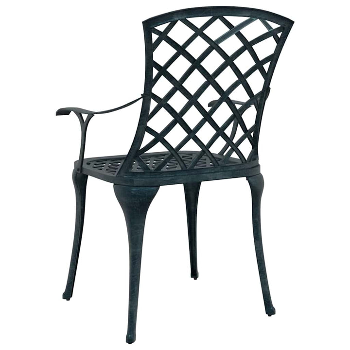 Have Stol 4 stk. Grøn Aluminium