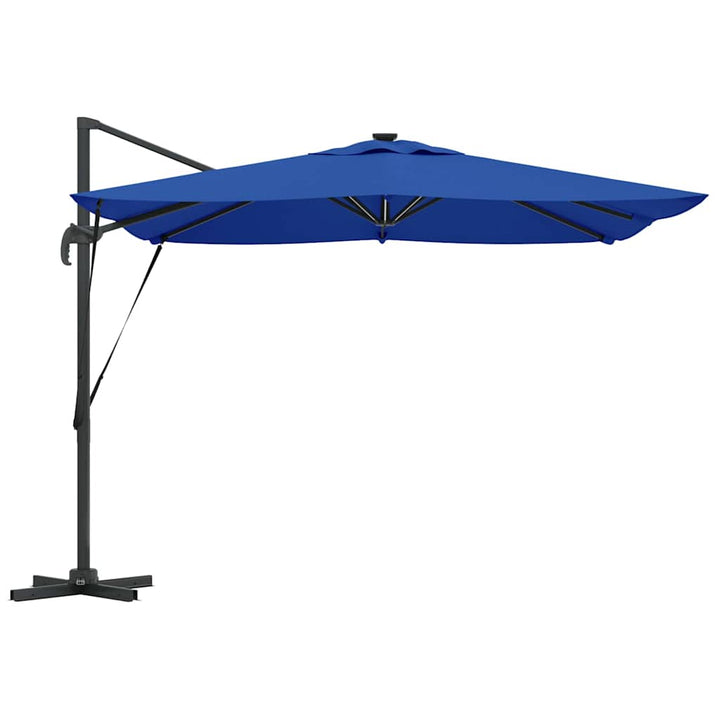 Parasol Azure Blue 286 x 284 x 270 cm Aluminium og Polyester