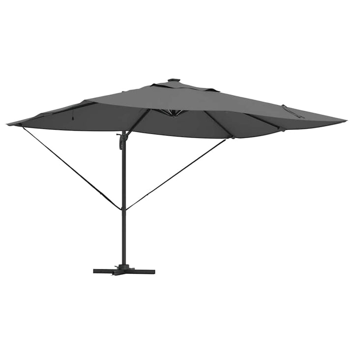 Parasol Antracit 352 x 251 x 265 cm Polyester og Aluminium