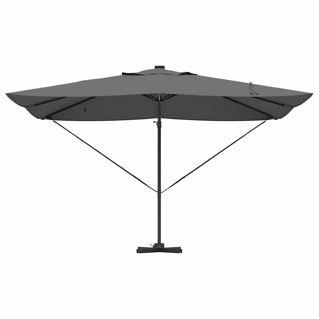 Parasol Antracit 352 x 251 x 265 cm Polyester og Aluminium